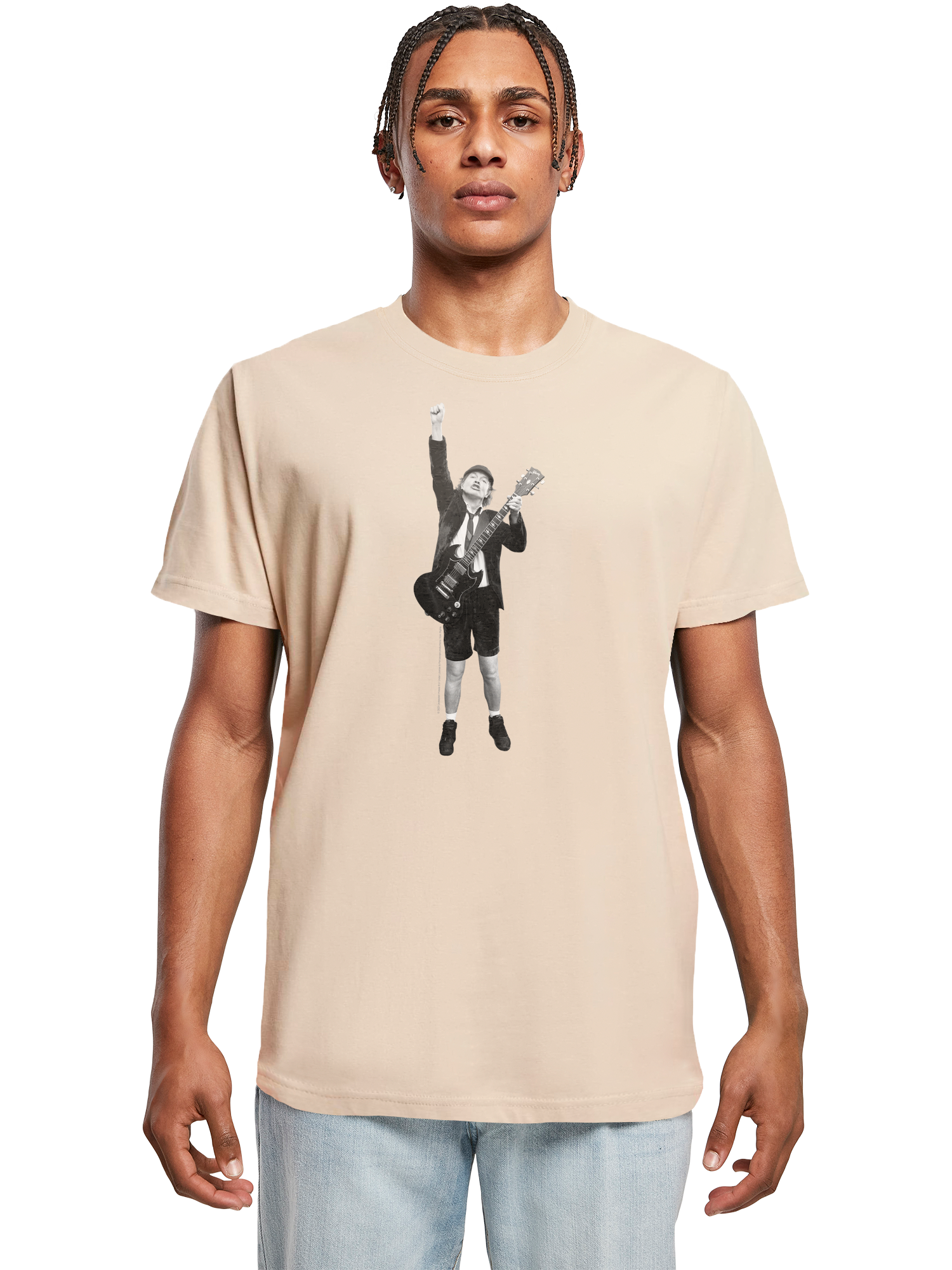 ACDC Angus Young Cut-Out-T-Shirt