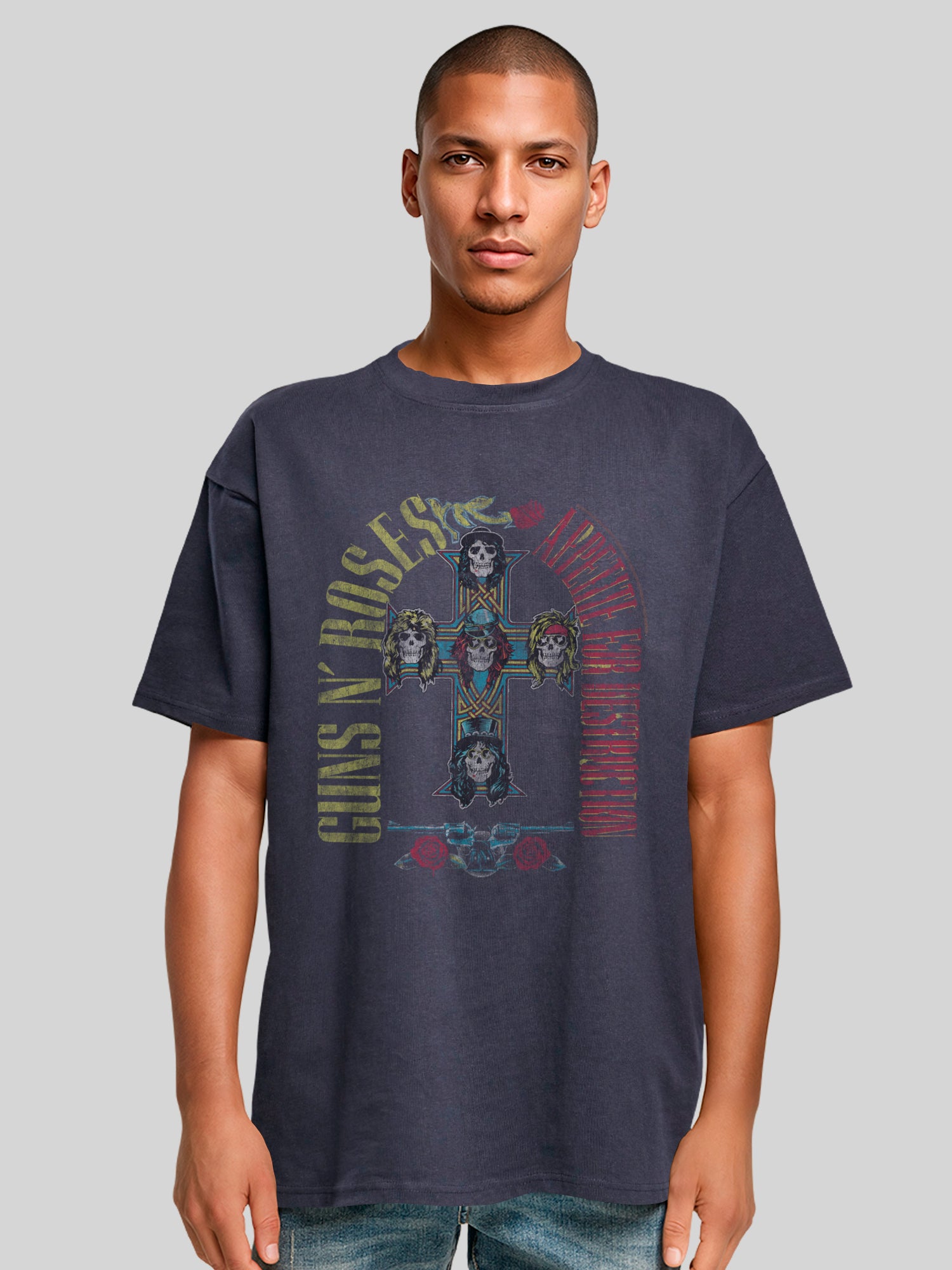 Guns N' Roses 1988 Tour Heavy Oversized T-Shirt