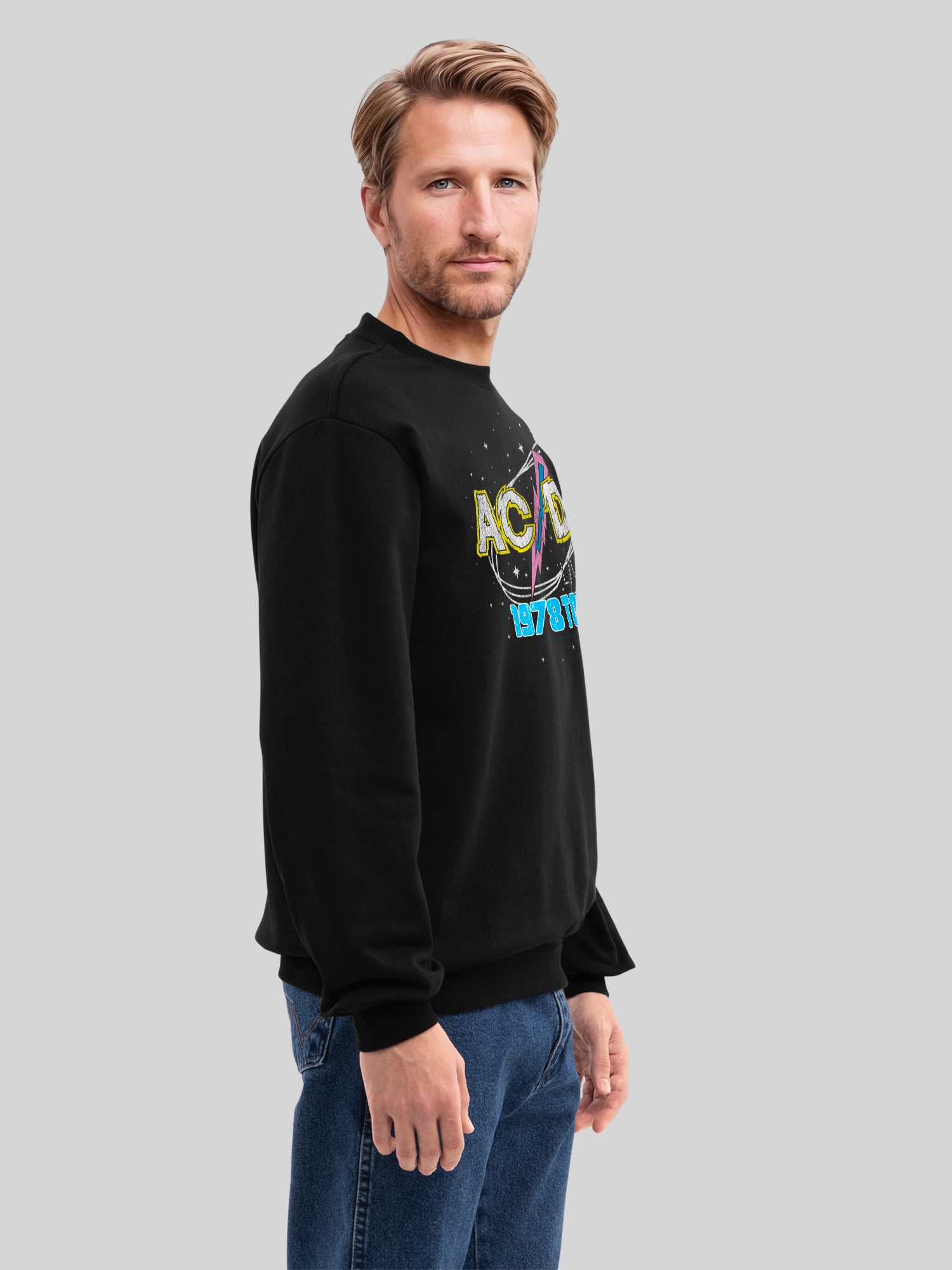 ACDC 1981 Live Tour Herren Sweatshirt