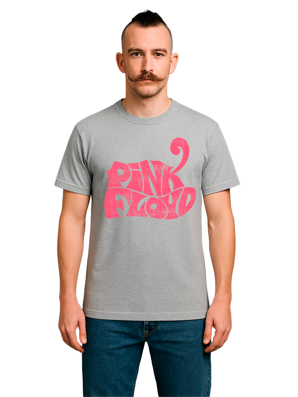 Camiseta orgánica de los hombres de Pink Floyd Retro Retro