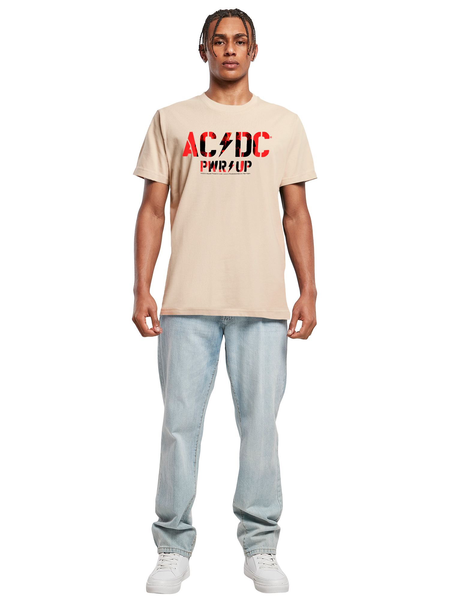 T-shirt de logo AC / DC Pwrup Photo