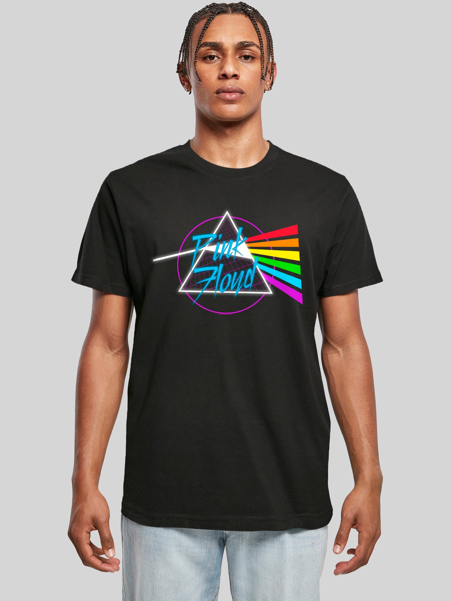 Camiseta Red Floyd Neon Dark Camiseta redonda