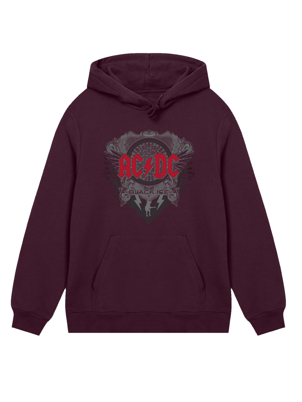 AC/DC Black Ice Men's Organic Hoodie
