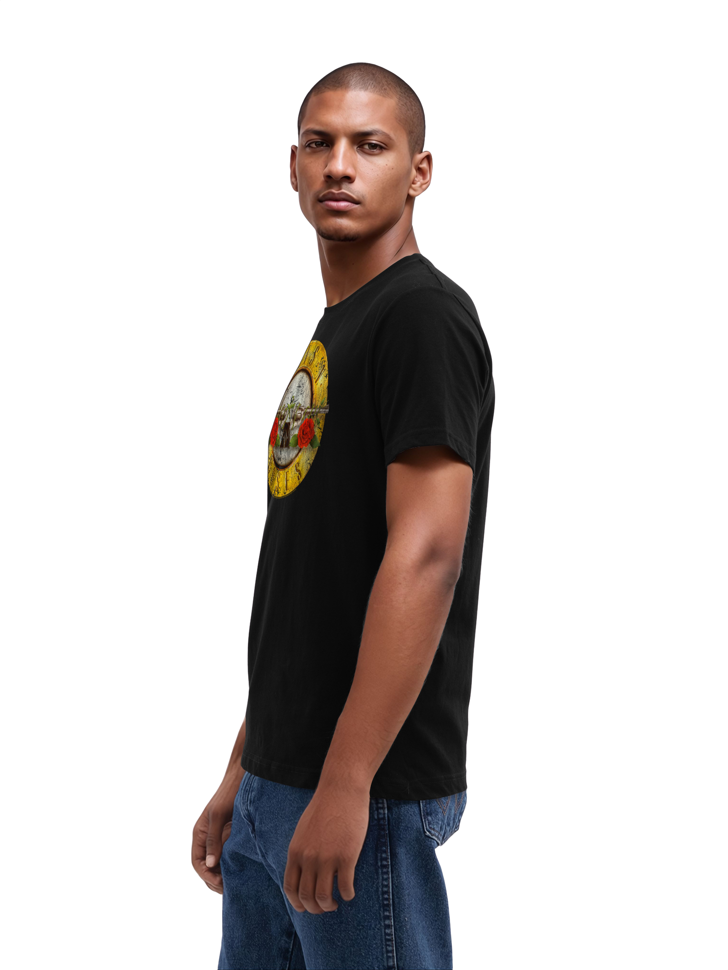 Guns 'n' Roses Vintage Bullet Logo Herren Regular