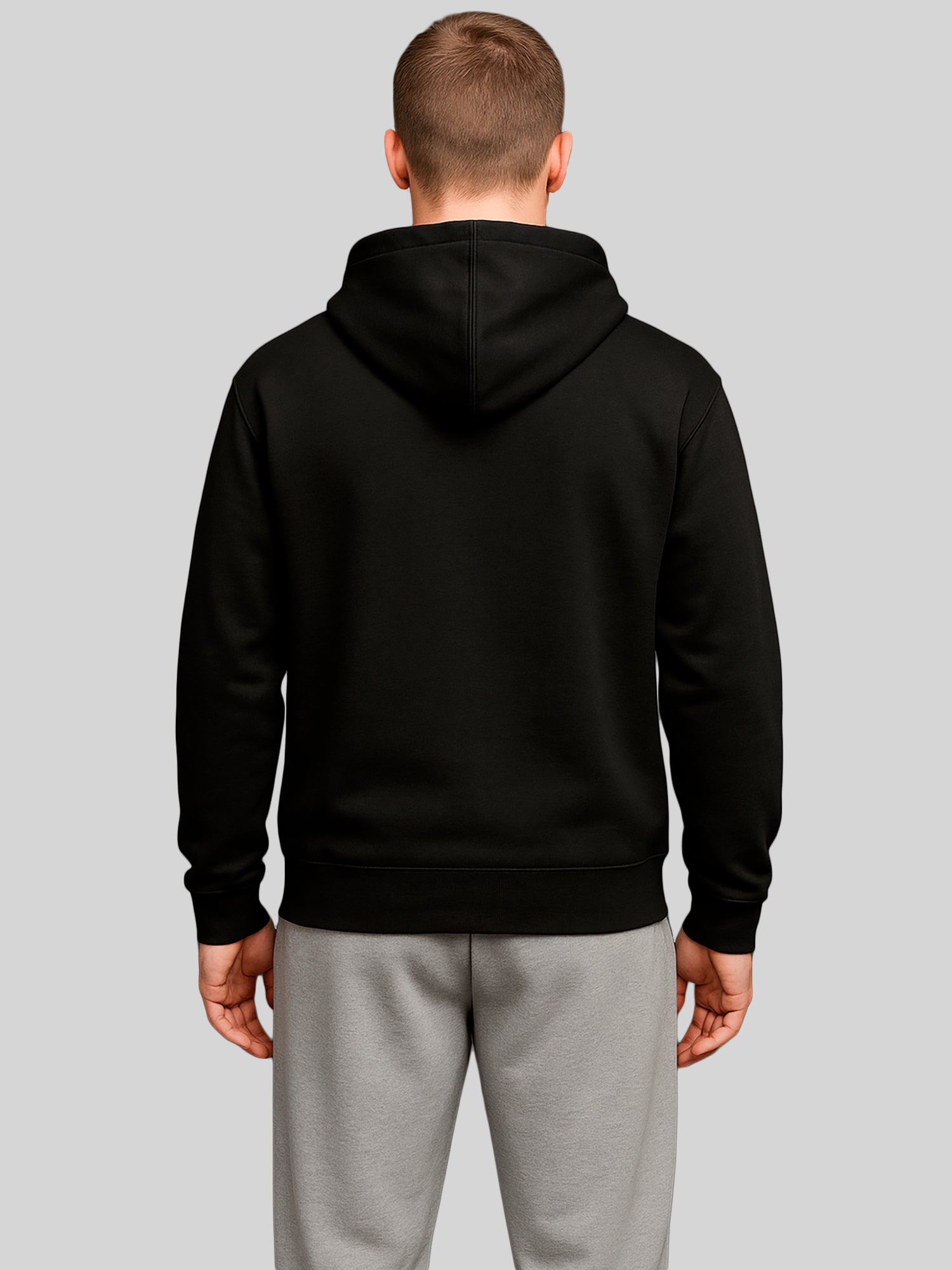 AC/DC In Rock We Trust Album Covers Men's Organic Hoodie