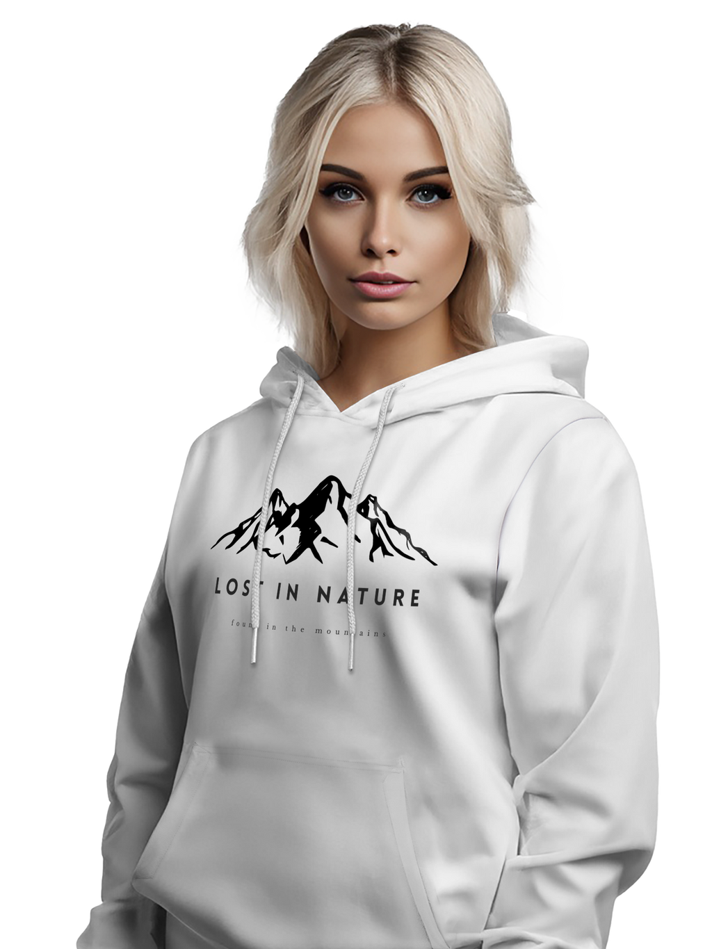 Perdida en la naturaleza Heavy Hoodie