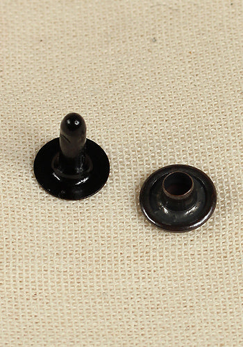 Hollow Rivet Ø5,8 x 6,5 mm Iron/Anthracite