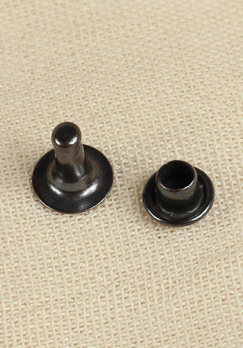 Hollow Rivet Ø6,8 x 7,8 mm Iron/Anthracite