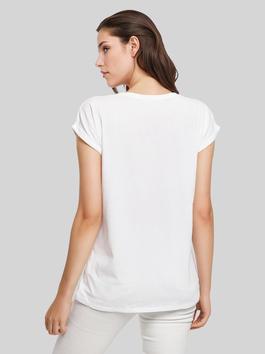 Guns N' Roses Damen T-Shirt mit Rosen-Totenkopf