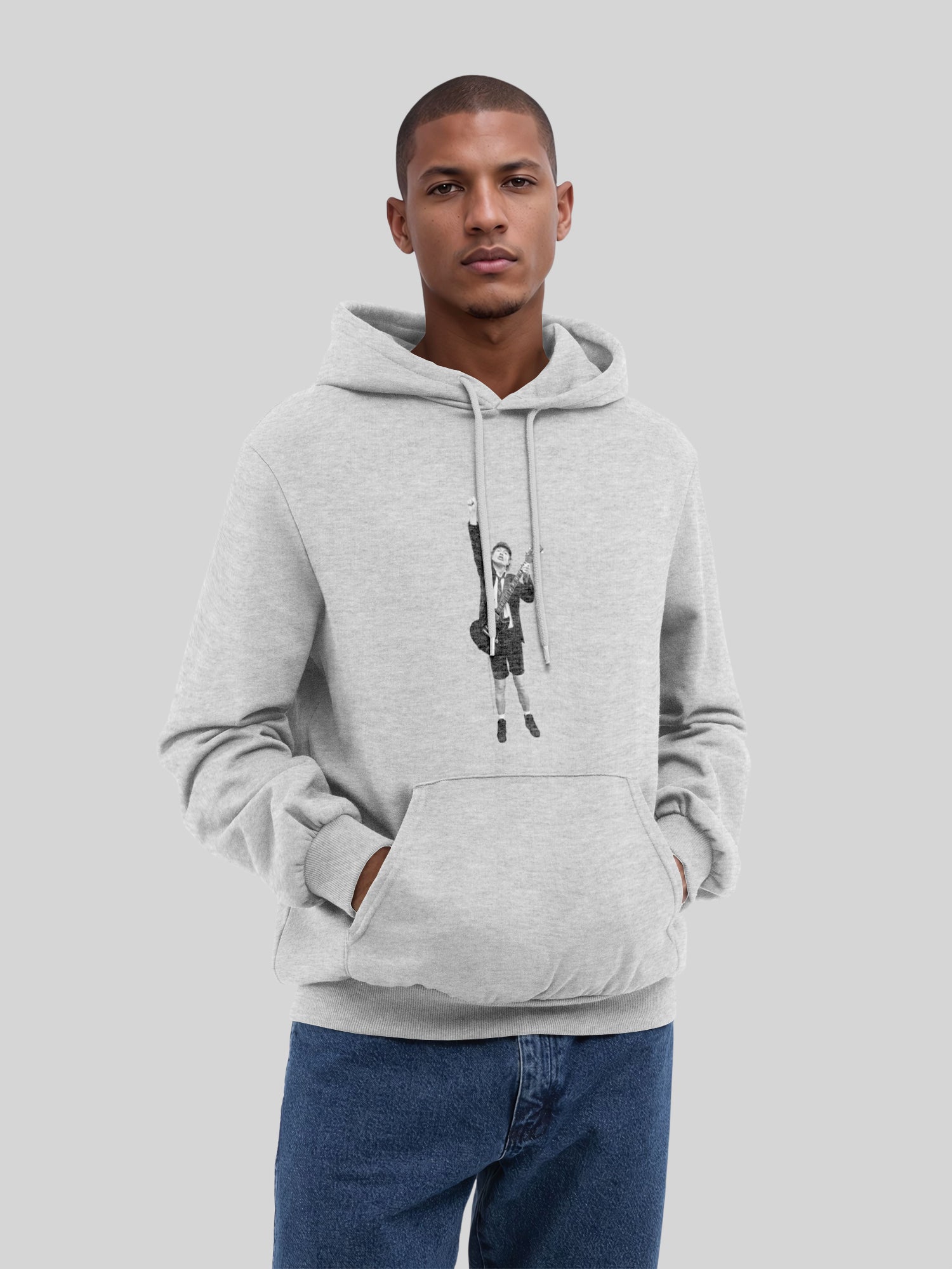 ACDC Angus Young Cutout Herren Hoodie