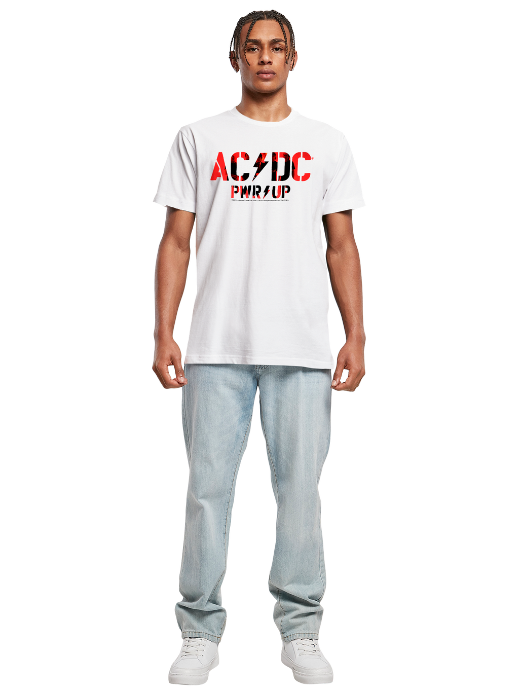 T-shirt de logo AC / DC Pwrup Photo