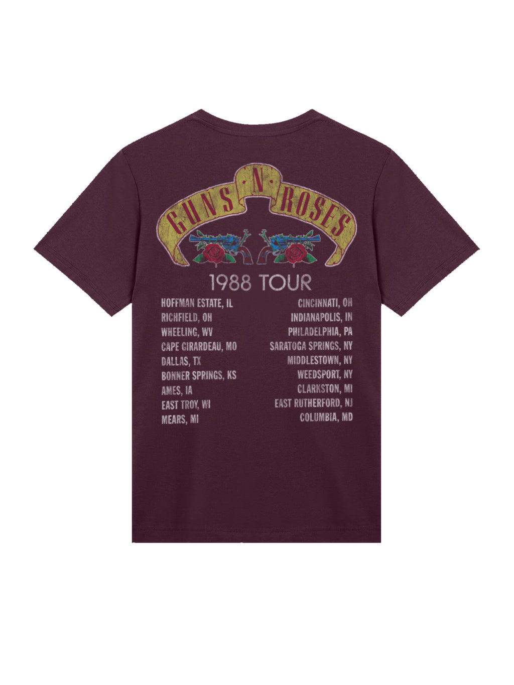 Guns N' Roses 1988 Tour T-Shirt