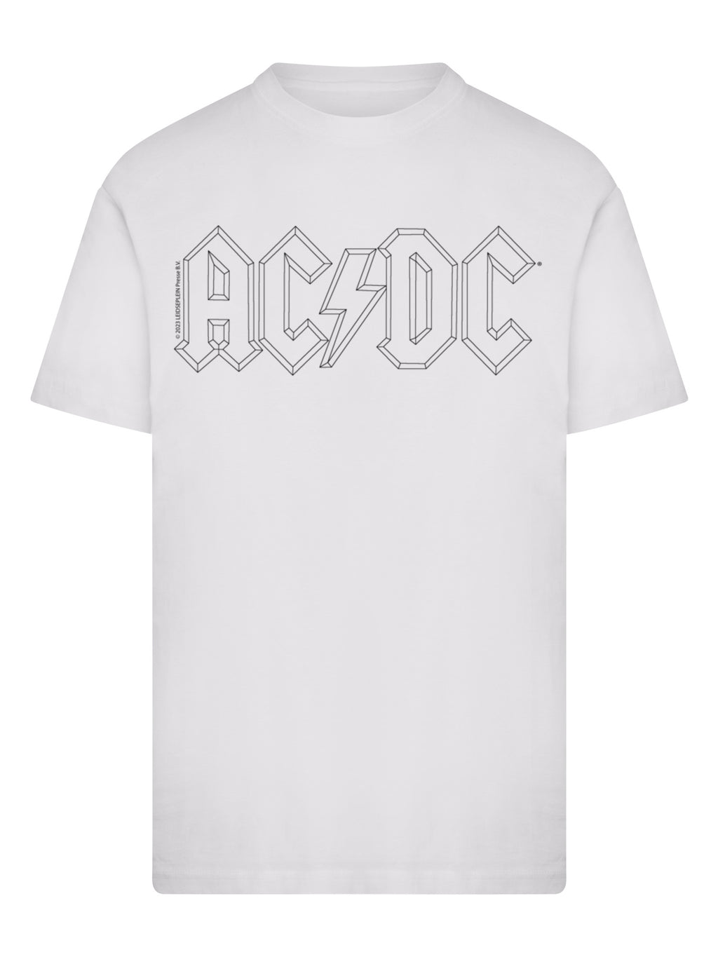 AC/DC Black Outline Logo T-Shirt