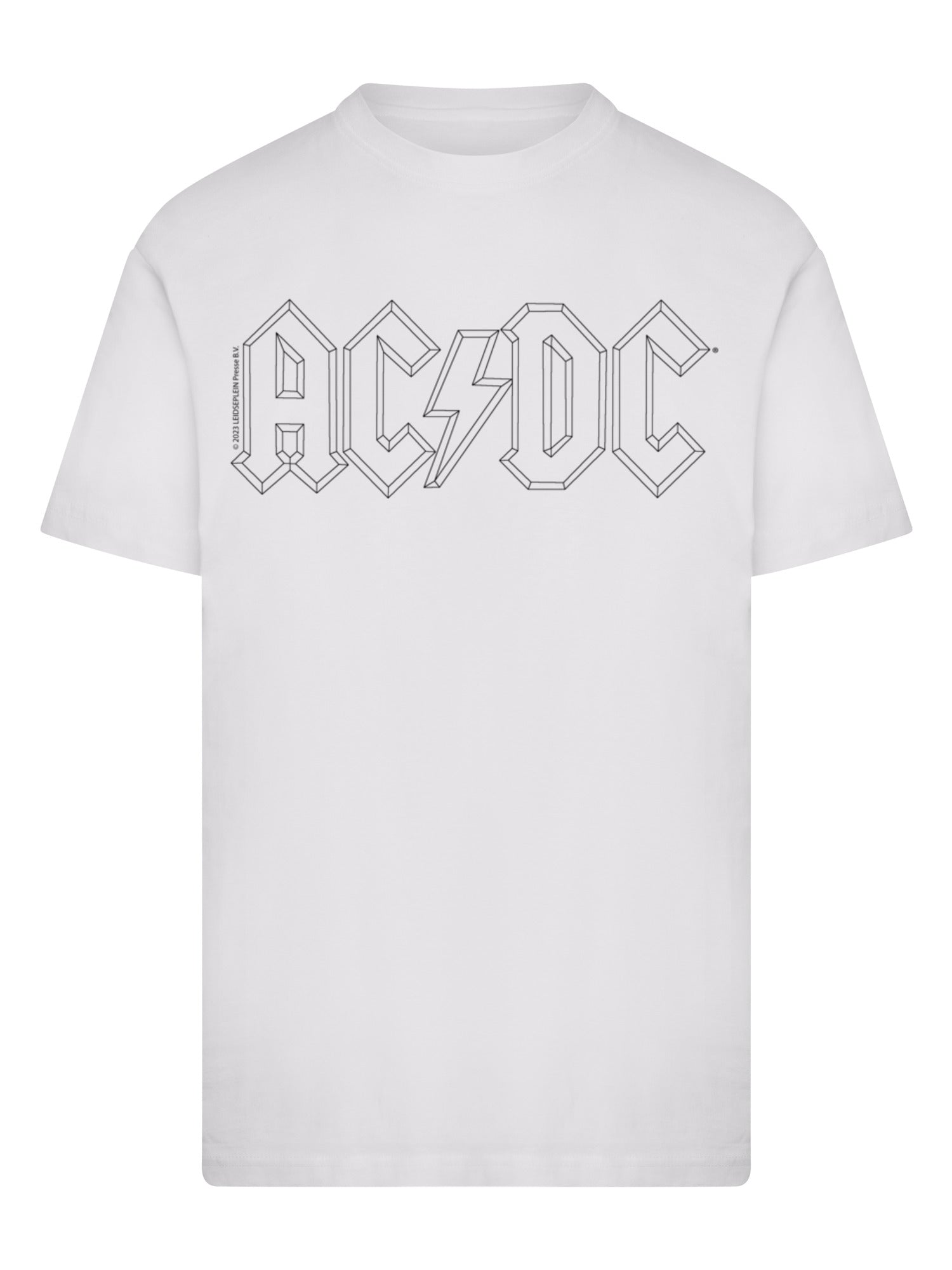 AC/DC Black Outline Logo T-Shirt