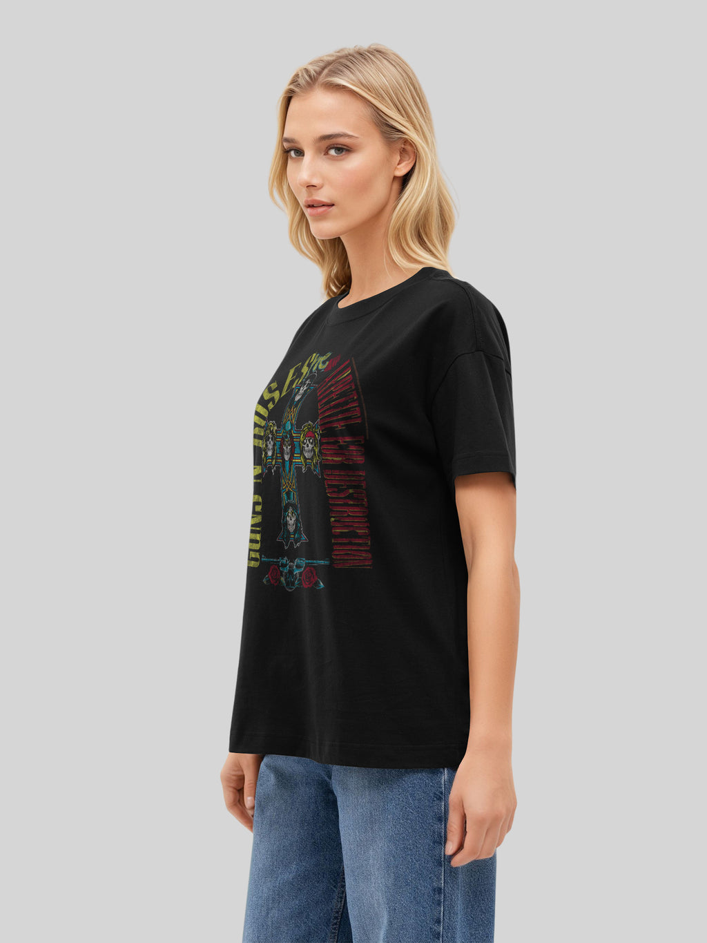 Guns N' Roses 1988 Tour | Womens Oversized T-Shirt