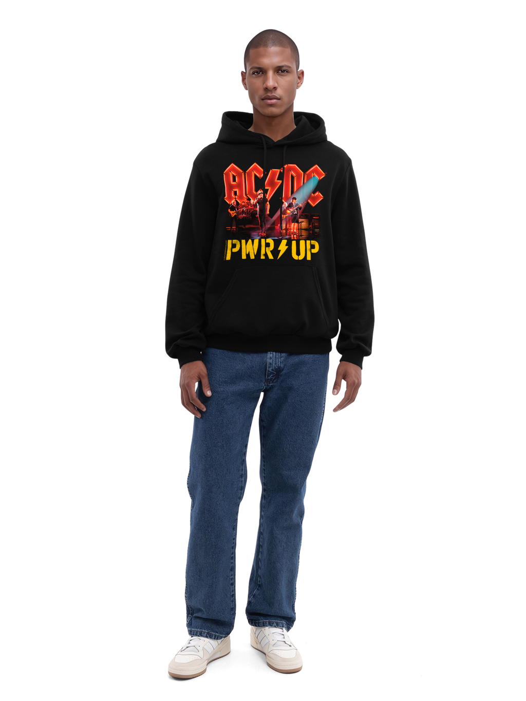 ACDC PWRUP Stage Lights Herren Hoodie