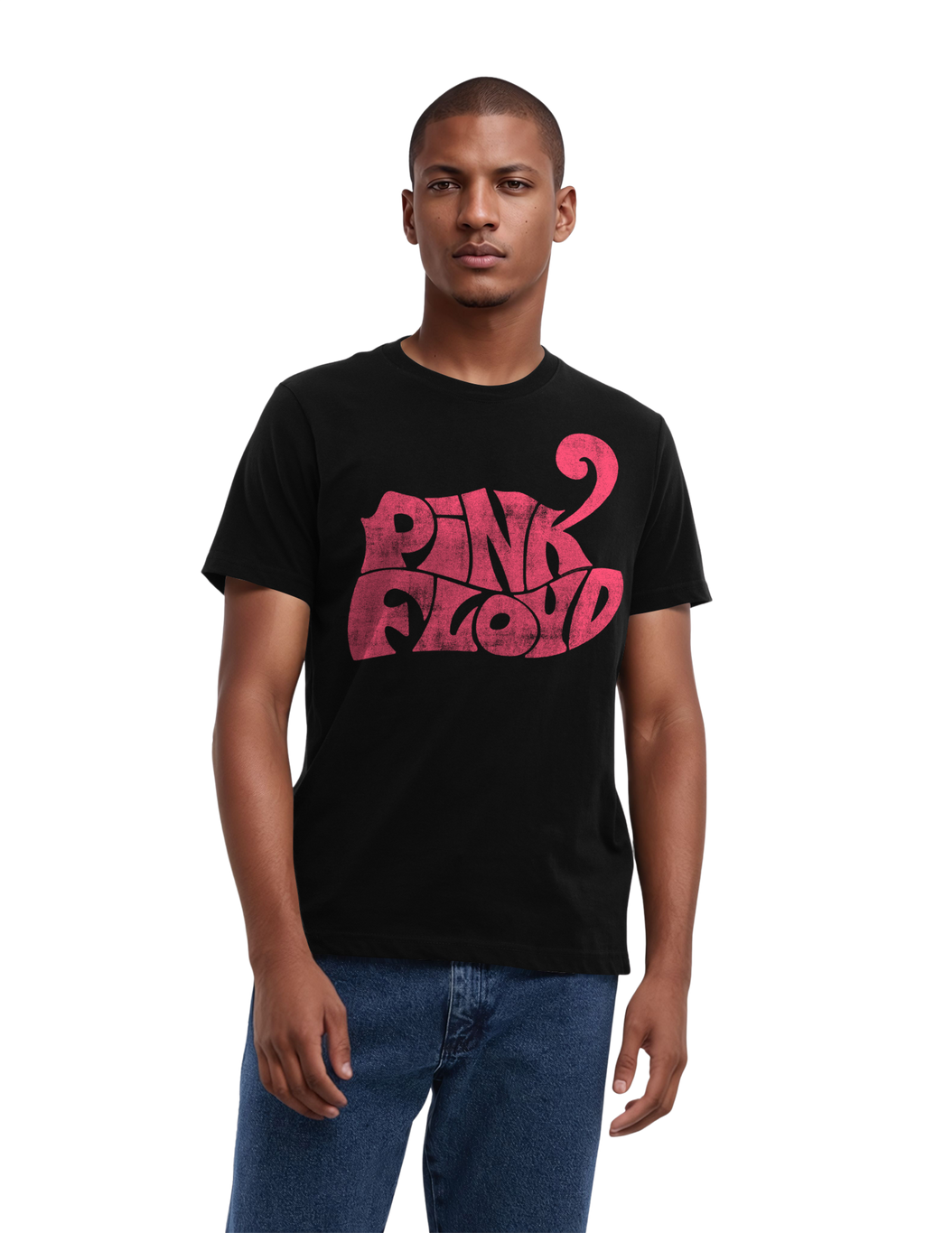 Camiseta orgánica de los hombres de Pink Floyd Retro Retro