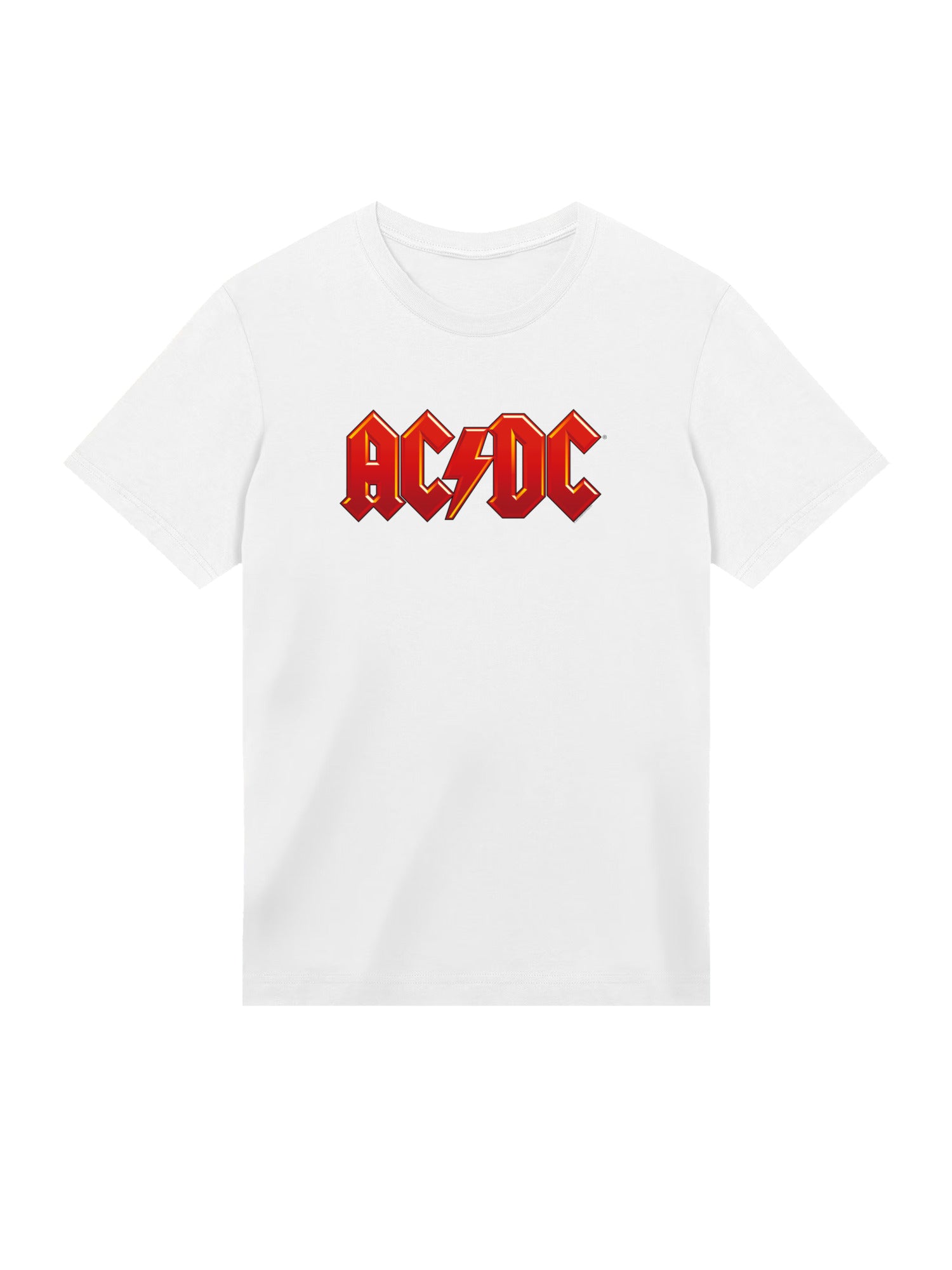 ACDC Dunkelrotes Logo Herren T-Shirt