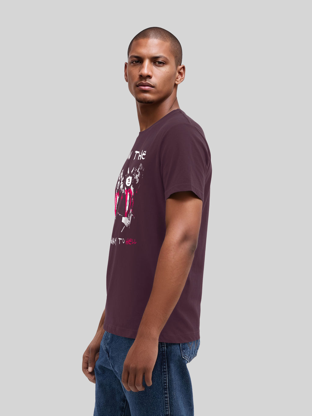 AC/DC I'm On The Highway To Hell Men's Organic T-Shirt