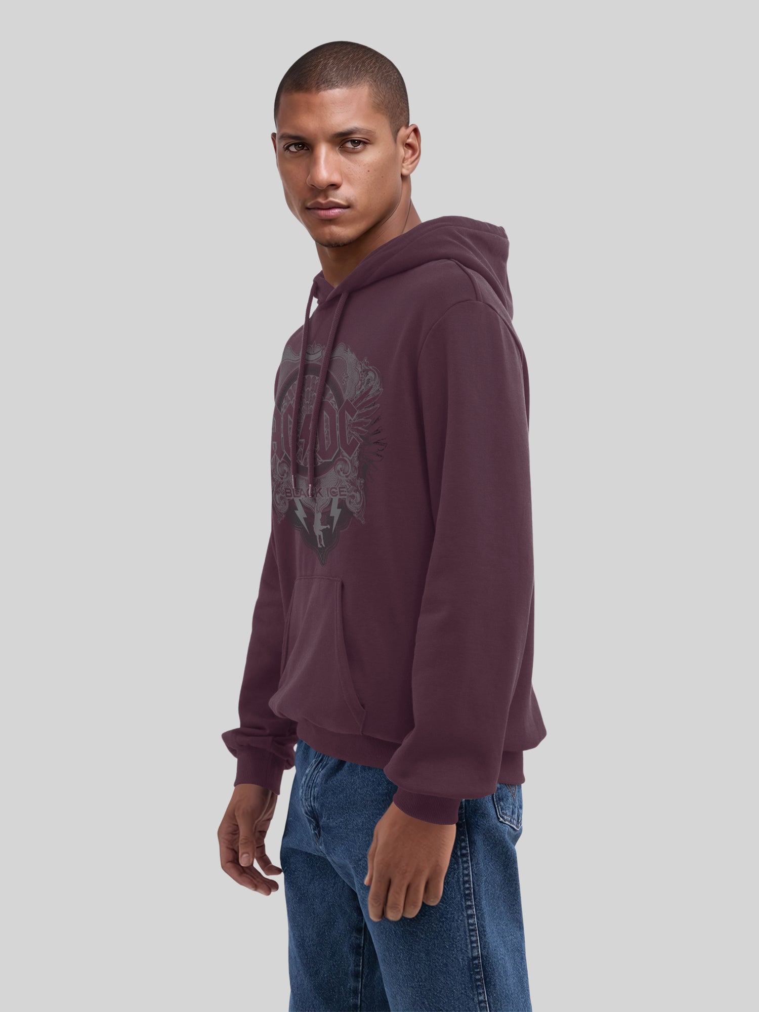 ACDC Black Ice Herren Hoodie