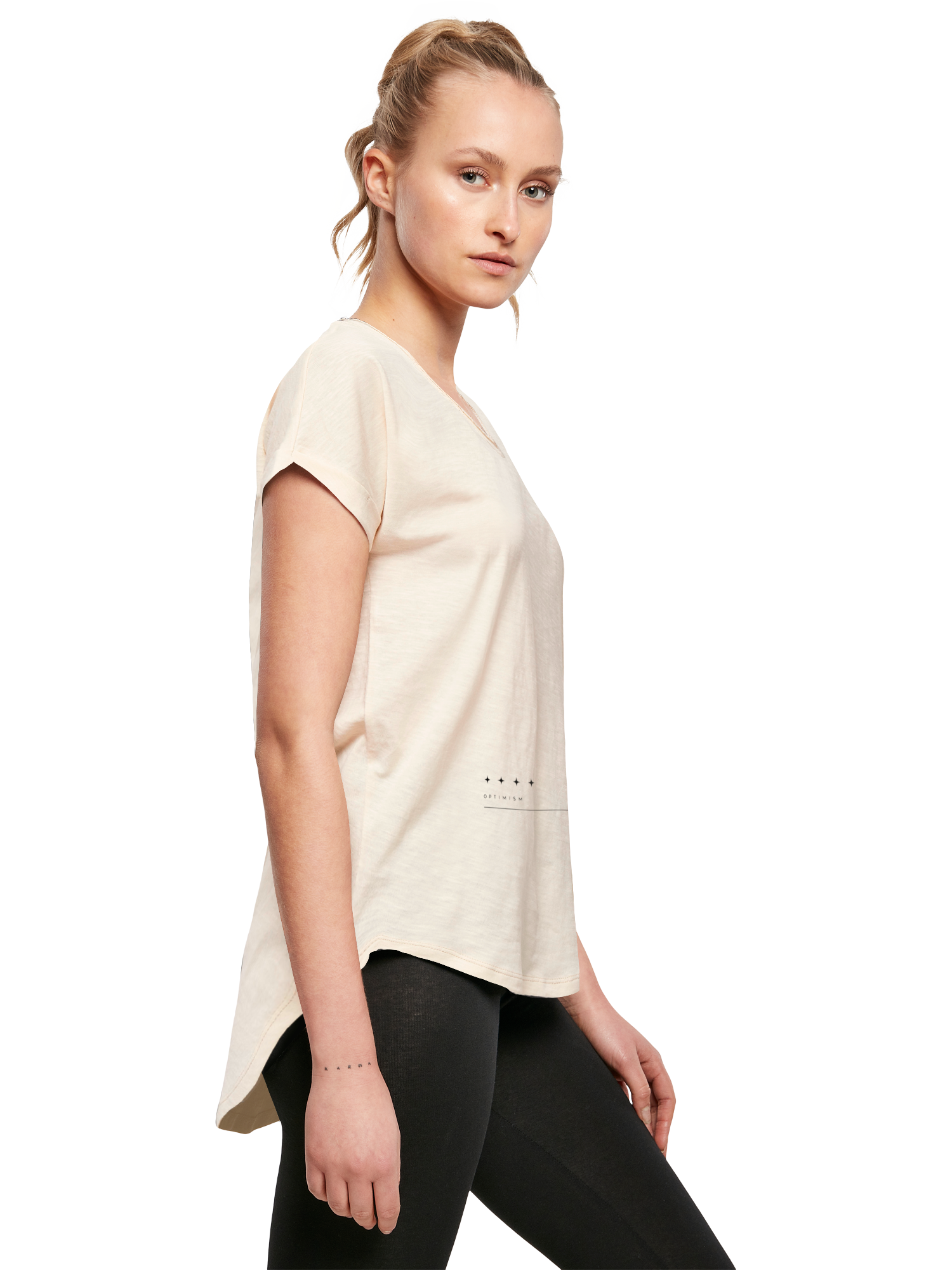 Take It Easy Damen T-Shirt Lang