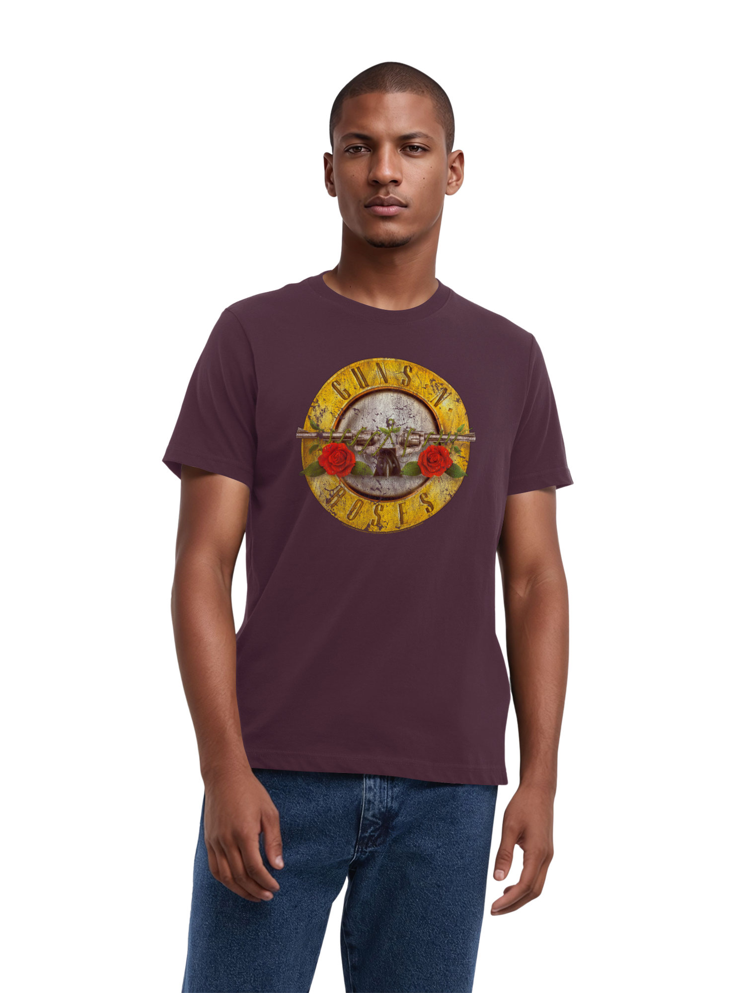 Guns 'n' Roses Vintage Bullet Logo Herren Regular
