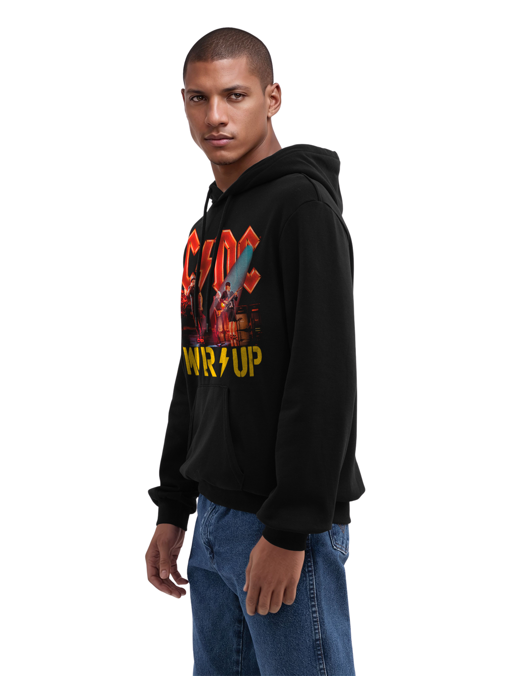 ACDC PWRUP Stage Lights Herren Hoodie