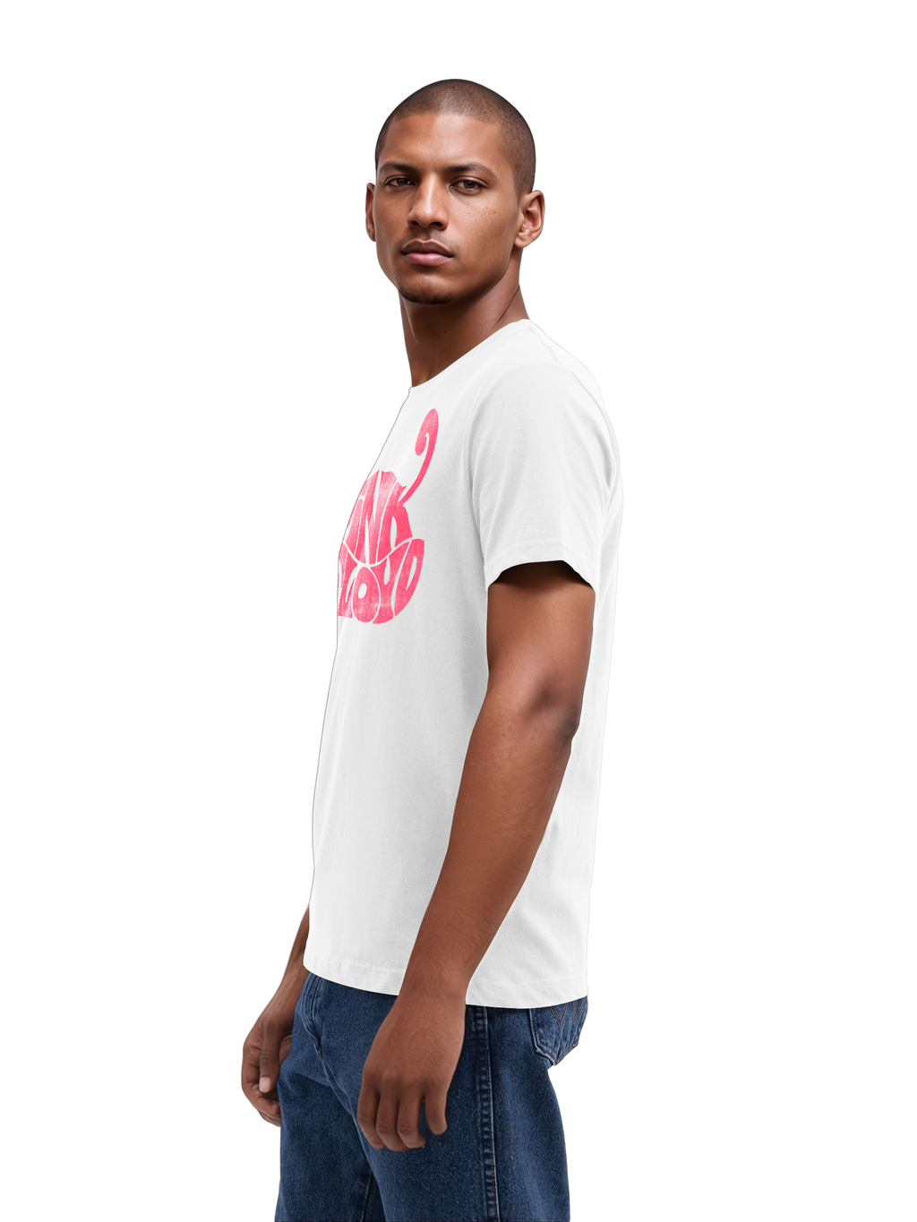 Camiseta orgánica de los hombres de Pink Floyd Retro Retro