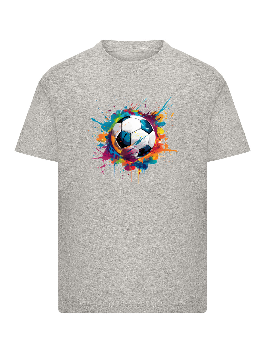 Colorful Soccer Ball Kids T-Shirt