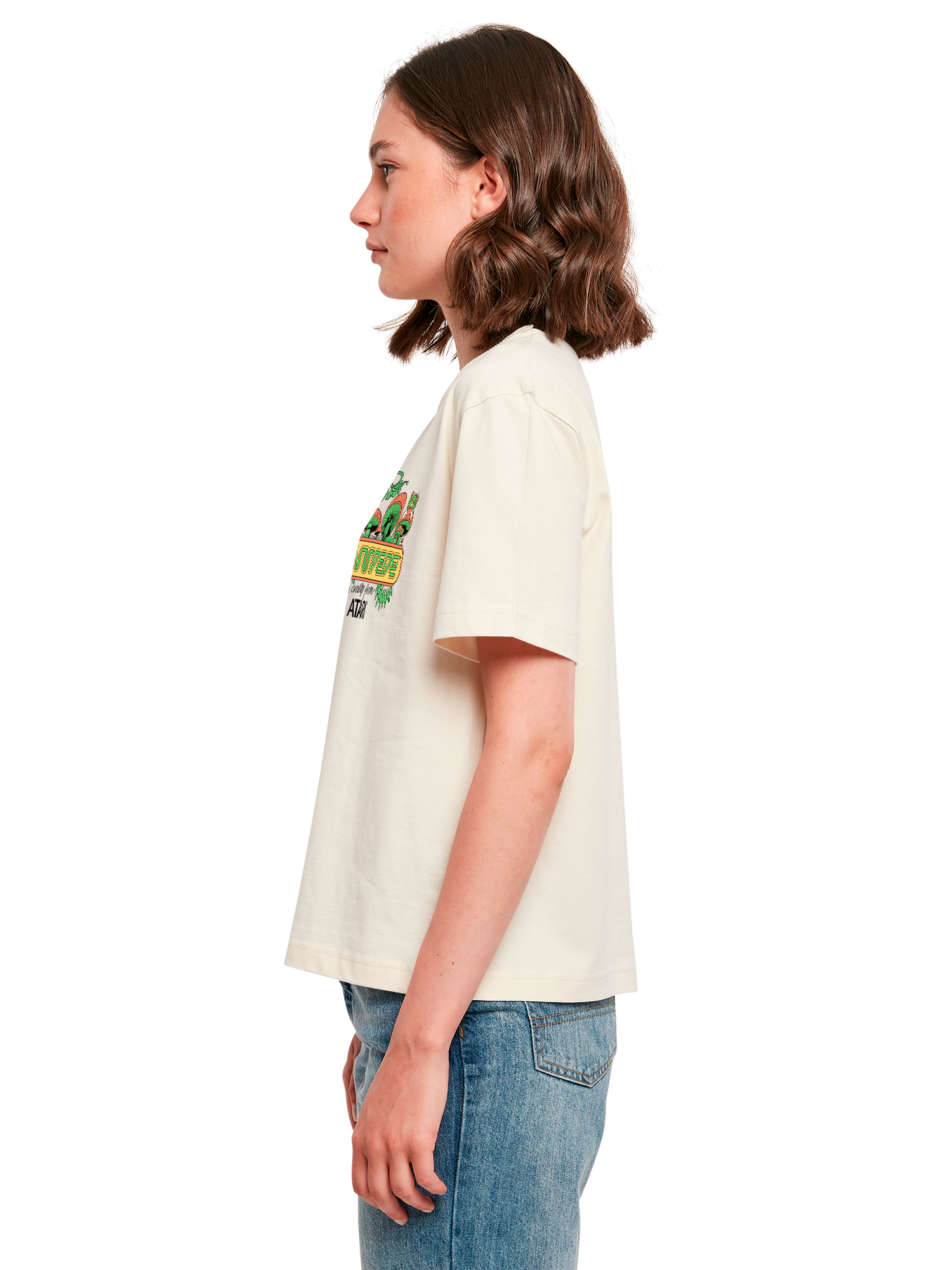 Centipede Atari Retro Gaming Art Damen Alltags-T-Shirt