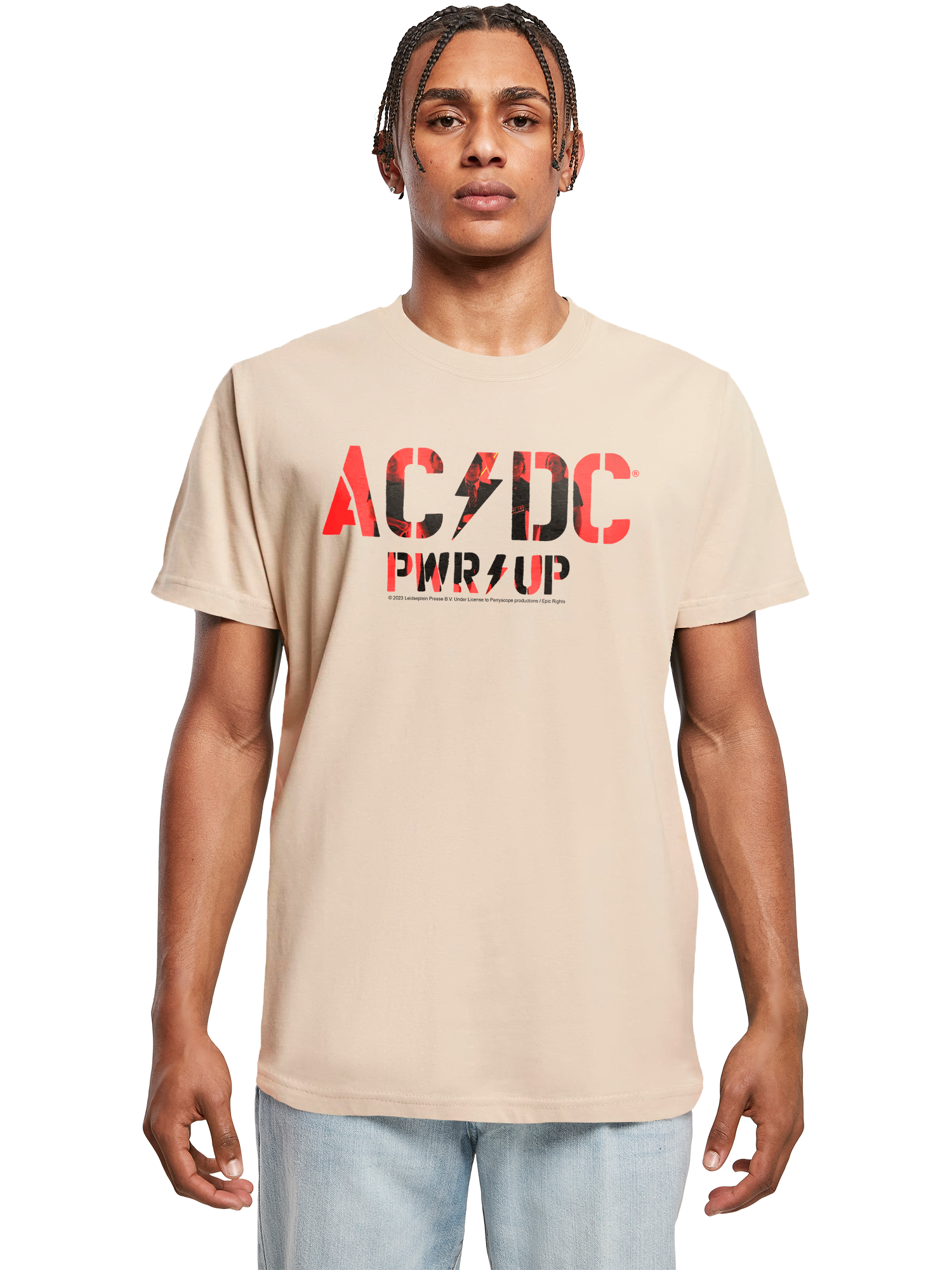 AC/DC PWRUP Photo Logo T-Shirt