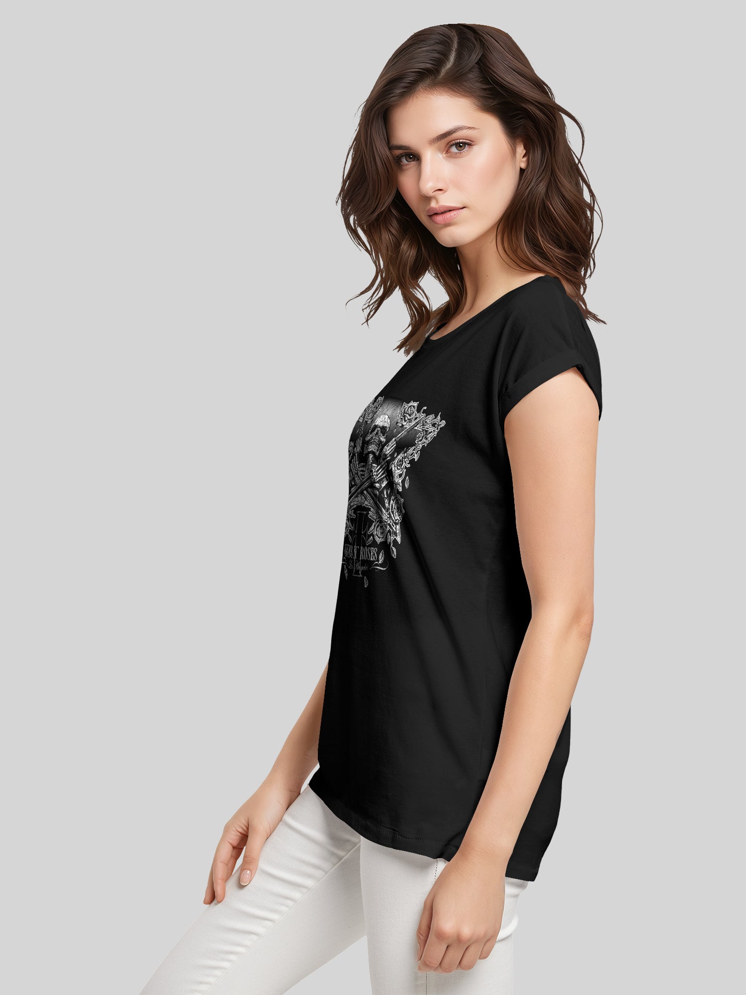 Guns N' Roses Skeleton Guns Damen T-Shirt