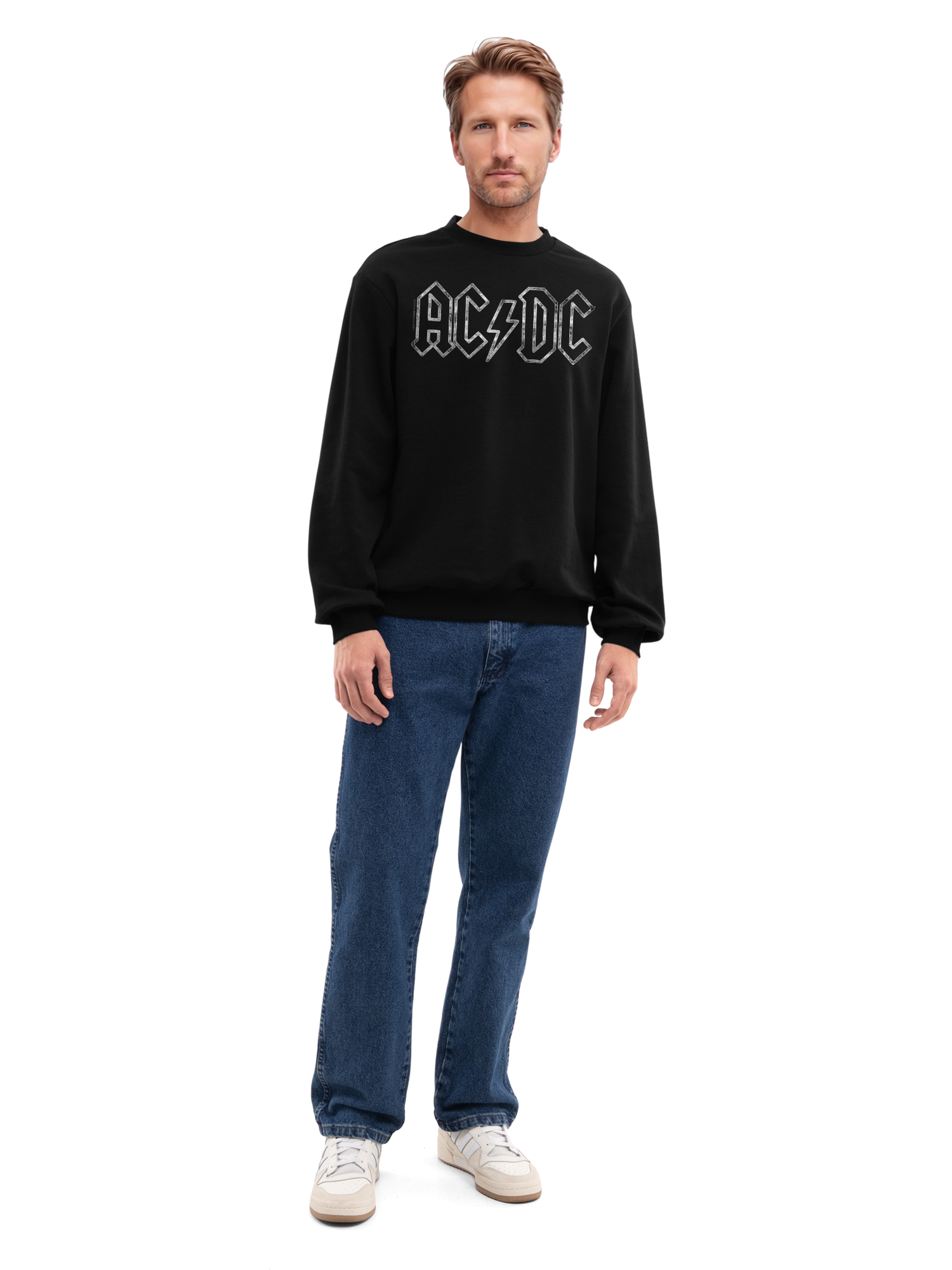 AC/DC Jagged Logo Organic Sweatshirt