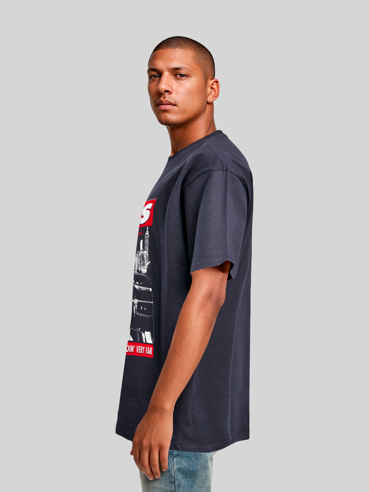 Guns N 'Roses Lies City | Camiseta pesada de gran tamaño