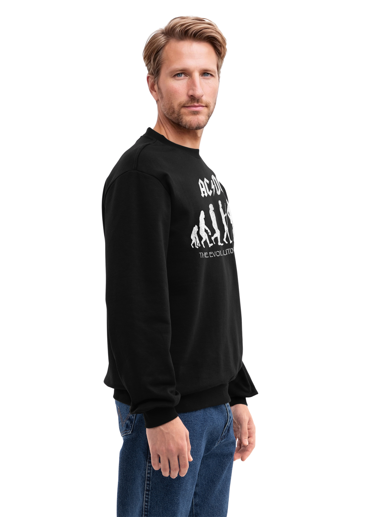 AC/DC Evolution Of Rock Organic Sweatshirt