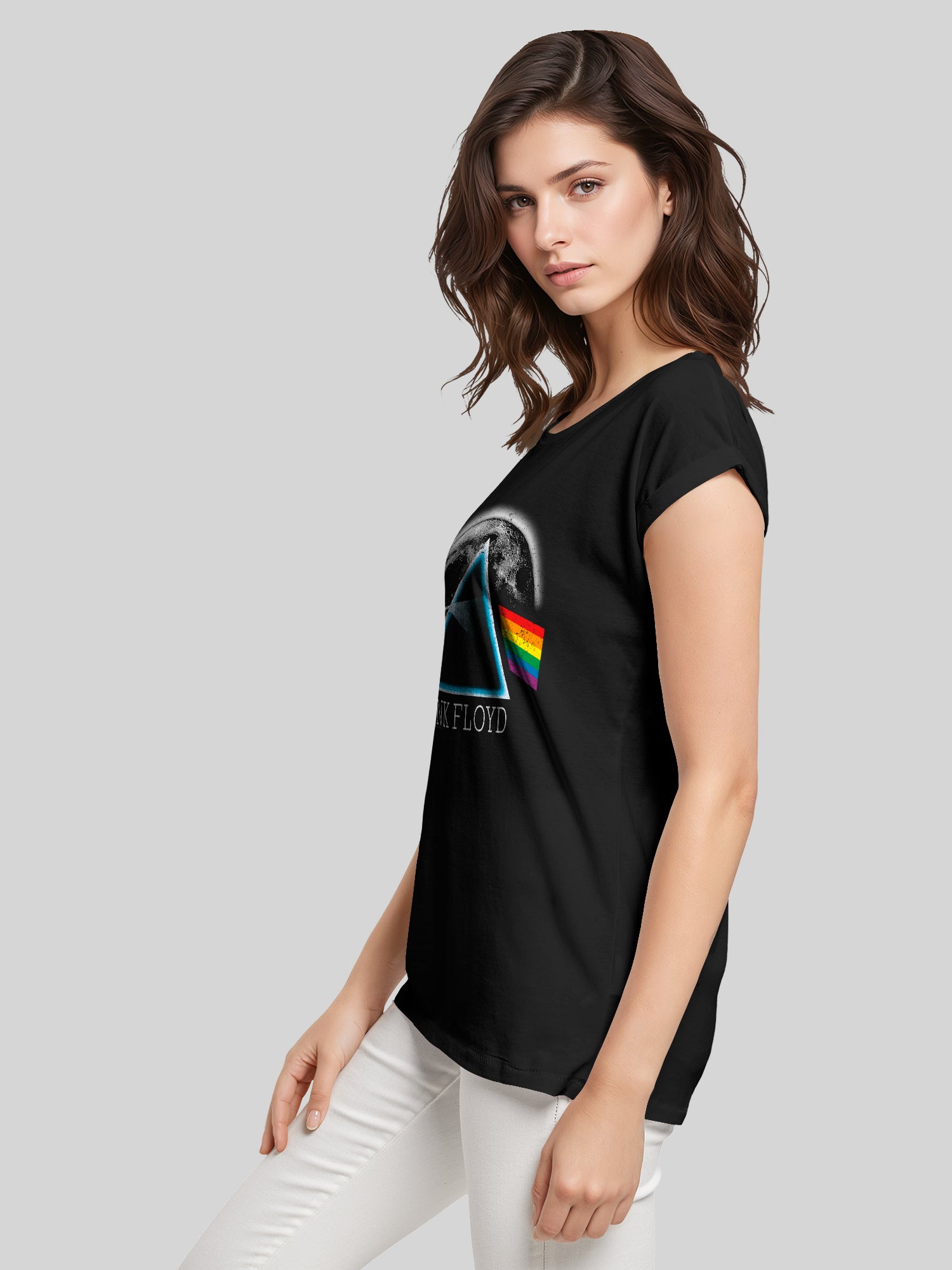 Pink Floyd Dark Side of The Moon Damen T-Shirt
