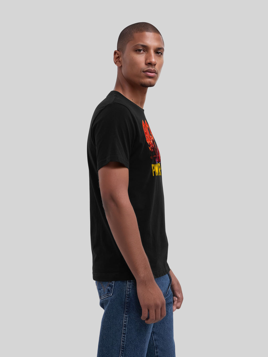 ACDC PWRUP Bühnenlichter Herren T-Shirt