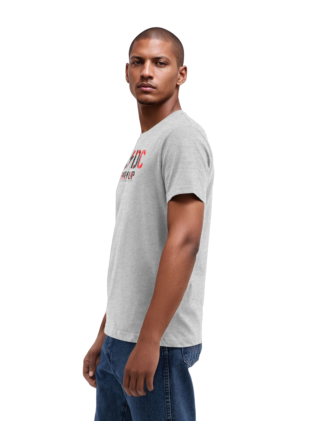 AC/DC PWRUP Photo Logo Organic T-Shirt