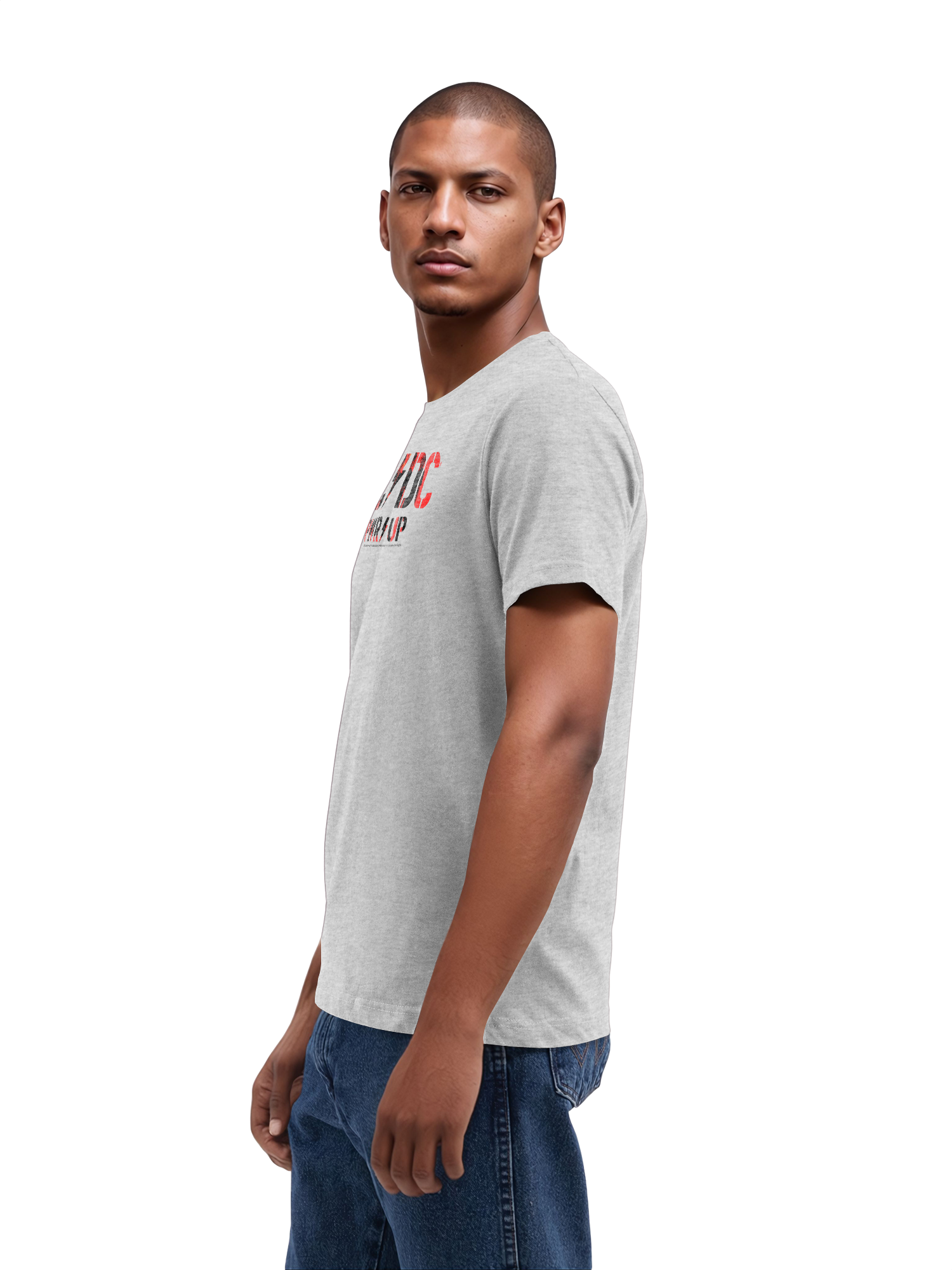 AC/DC PWRUP Photo Logo Organic T-Shirt