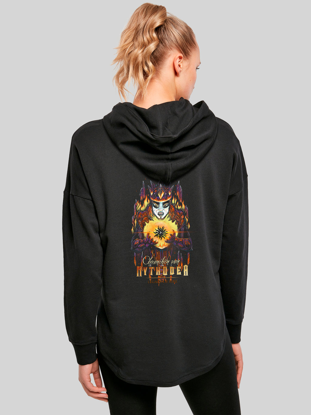 Chronicles 2025 Legacy of Fire Color and Logo Sweat à capuche surdimensionnée