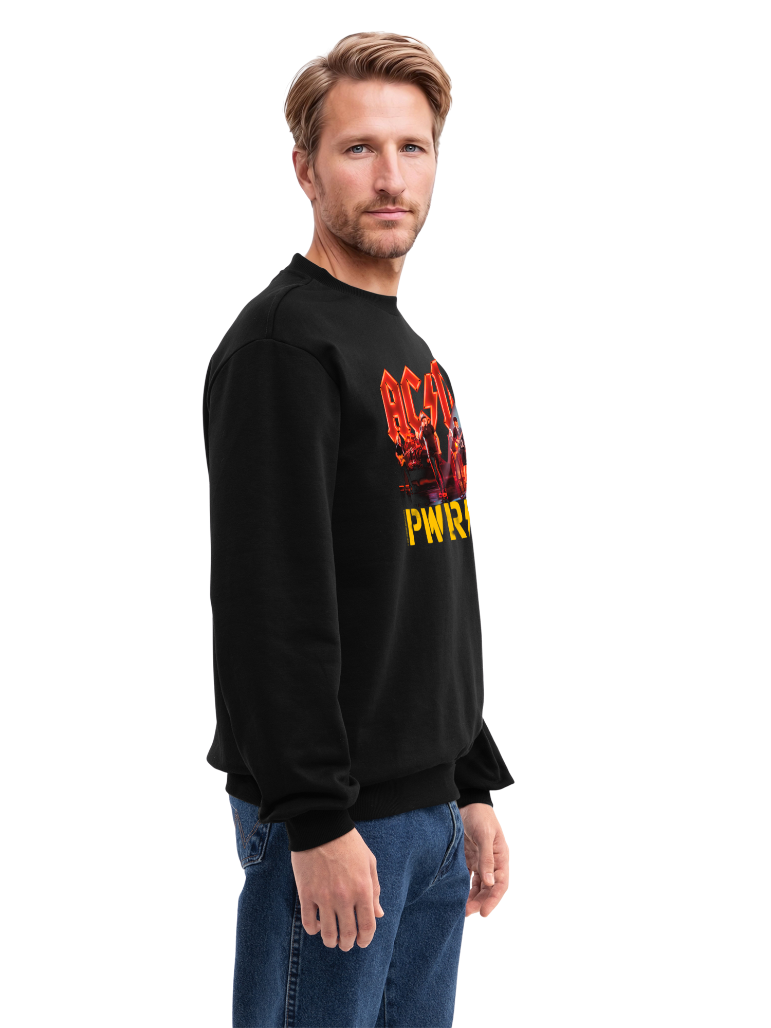 ACDC PWRUP Bühnenlichter Herren Sweatshirt