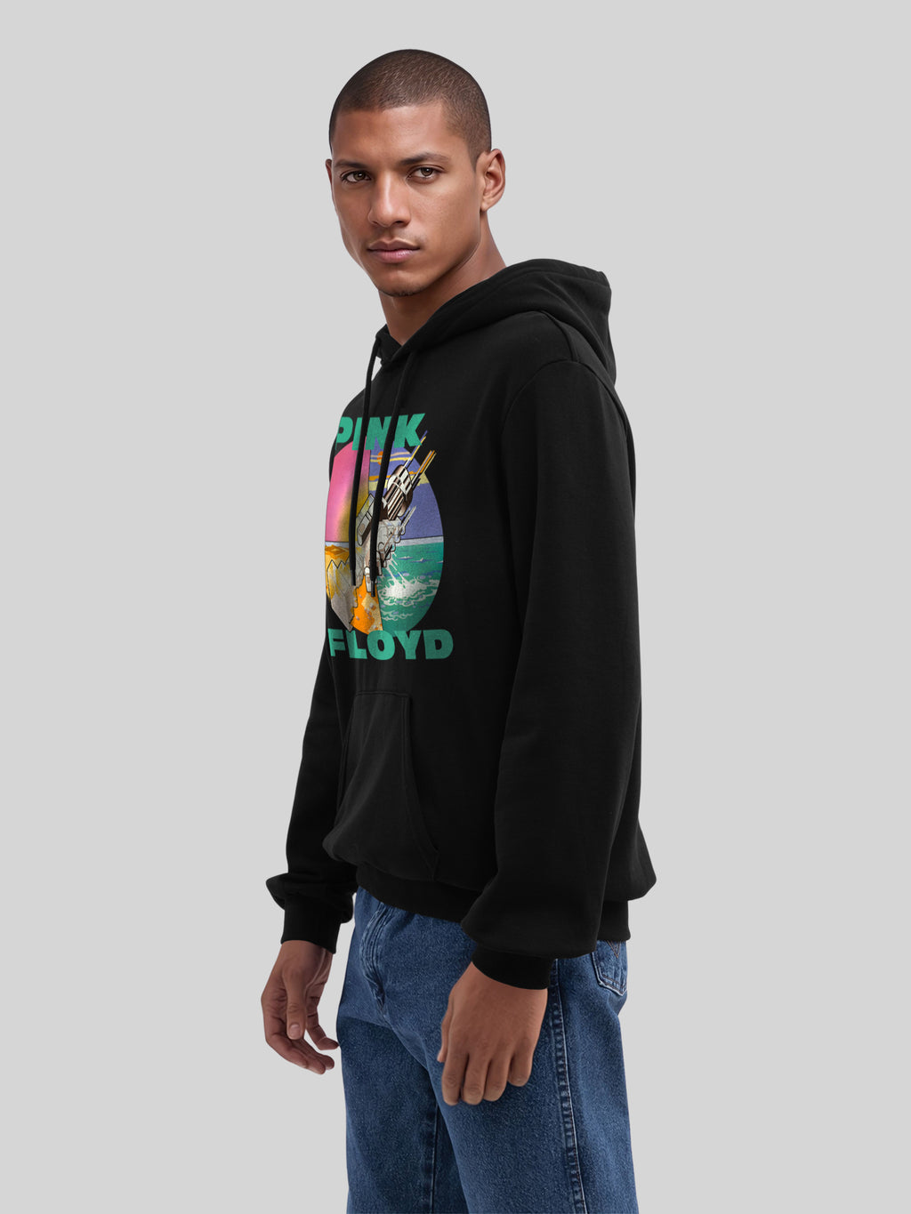 Pink Floyd Wish You Were Here Men's Organic Hoodie