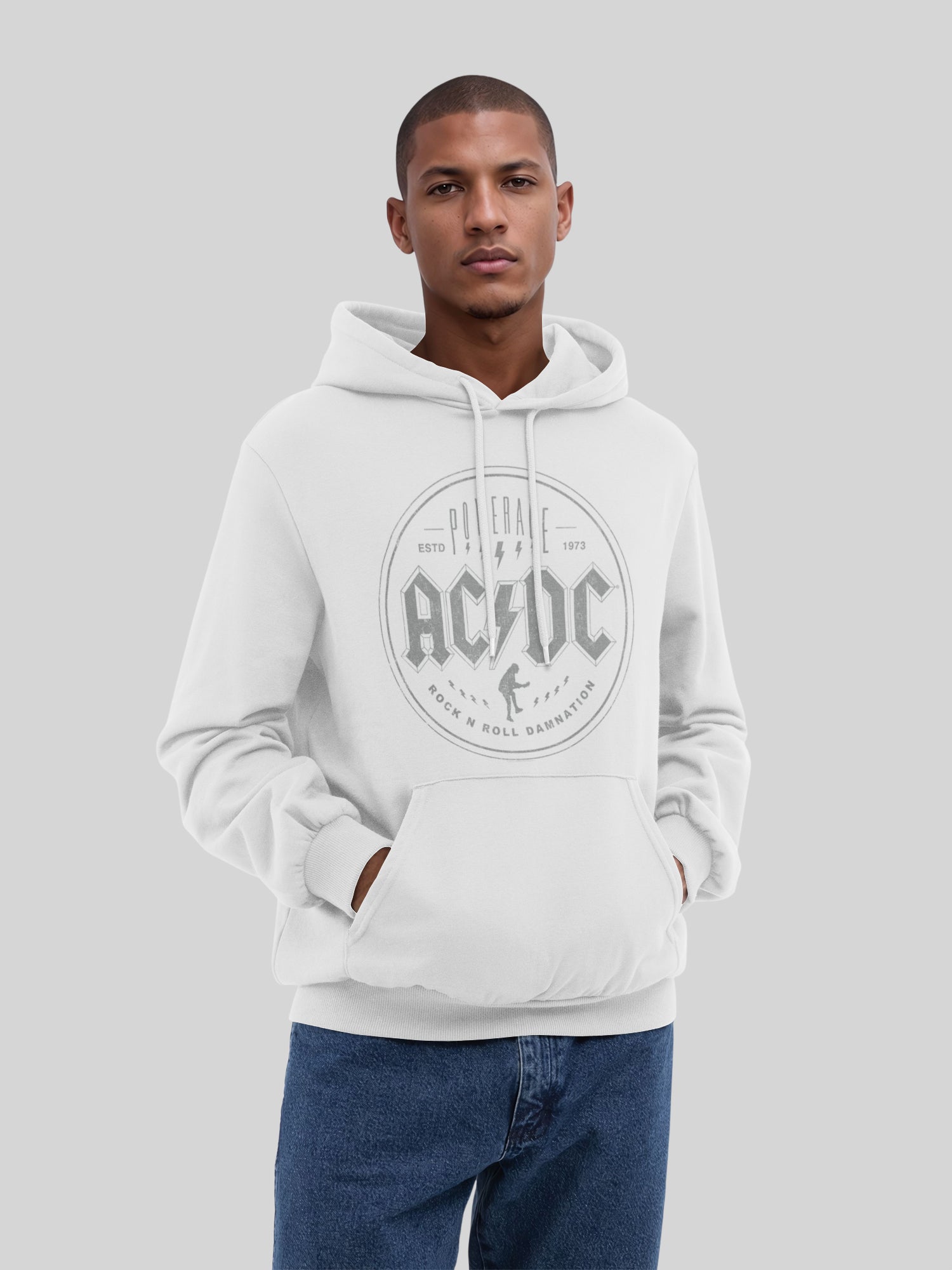 ACDC Rock N Roll Damnation Herren Hoodie