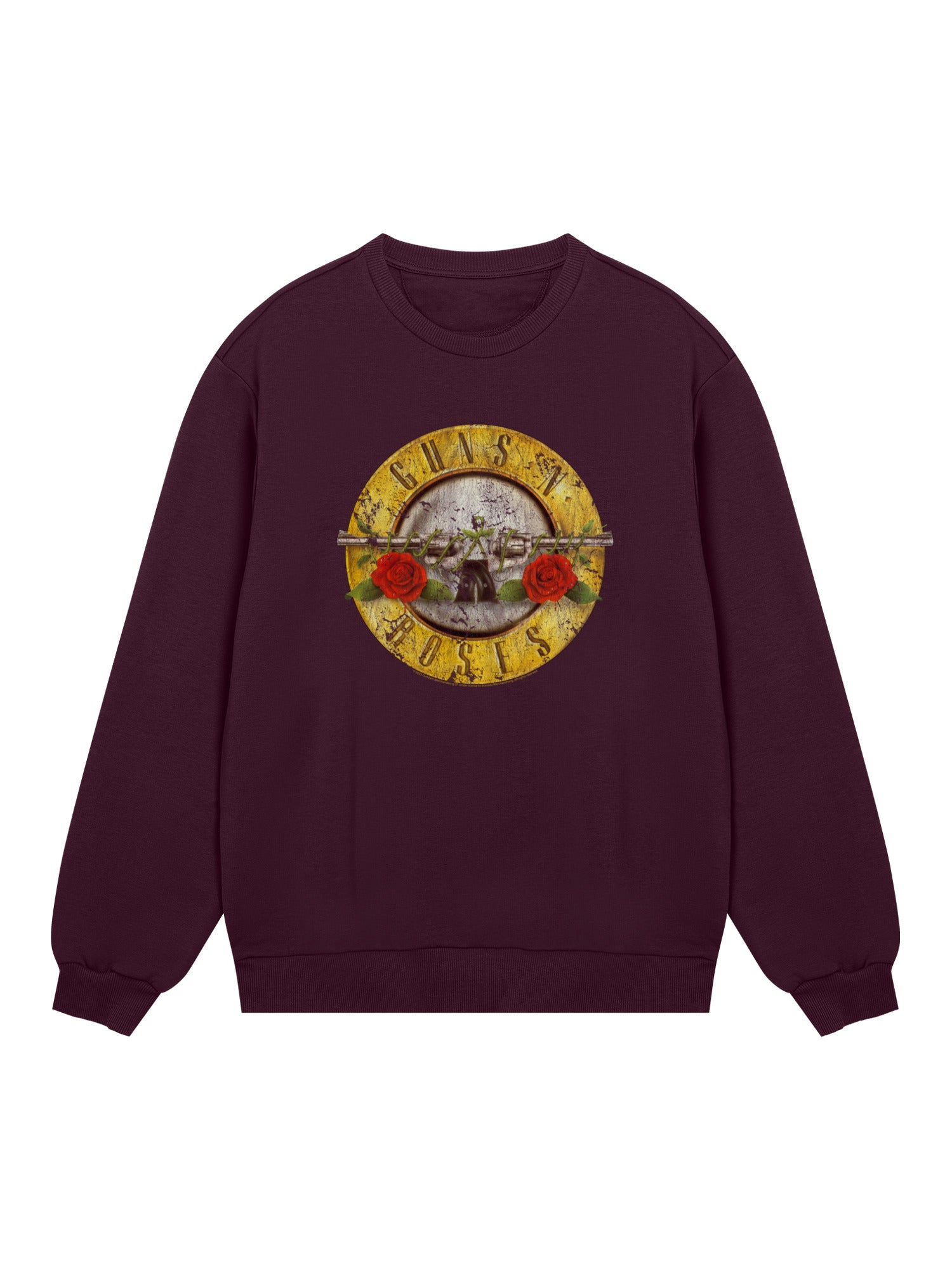 Guns n 'Roses Vintage Bullet Logo Herren normales Sweatshirt