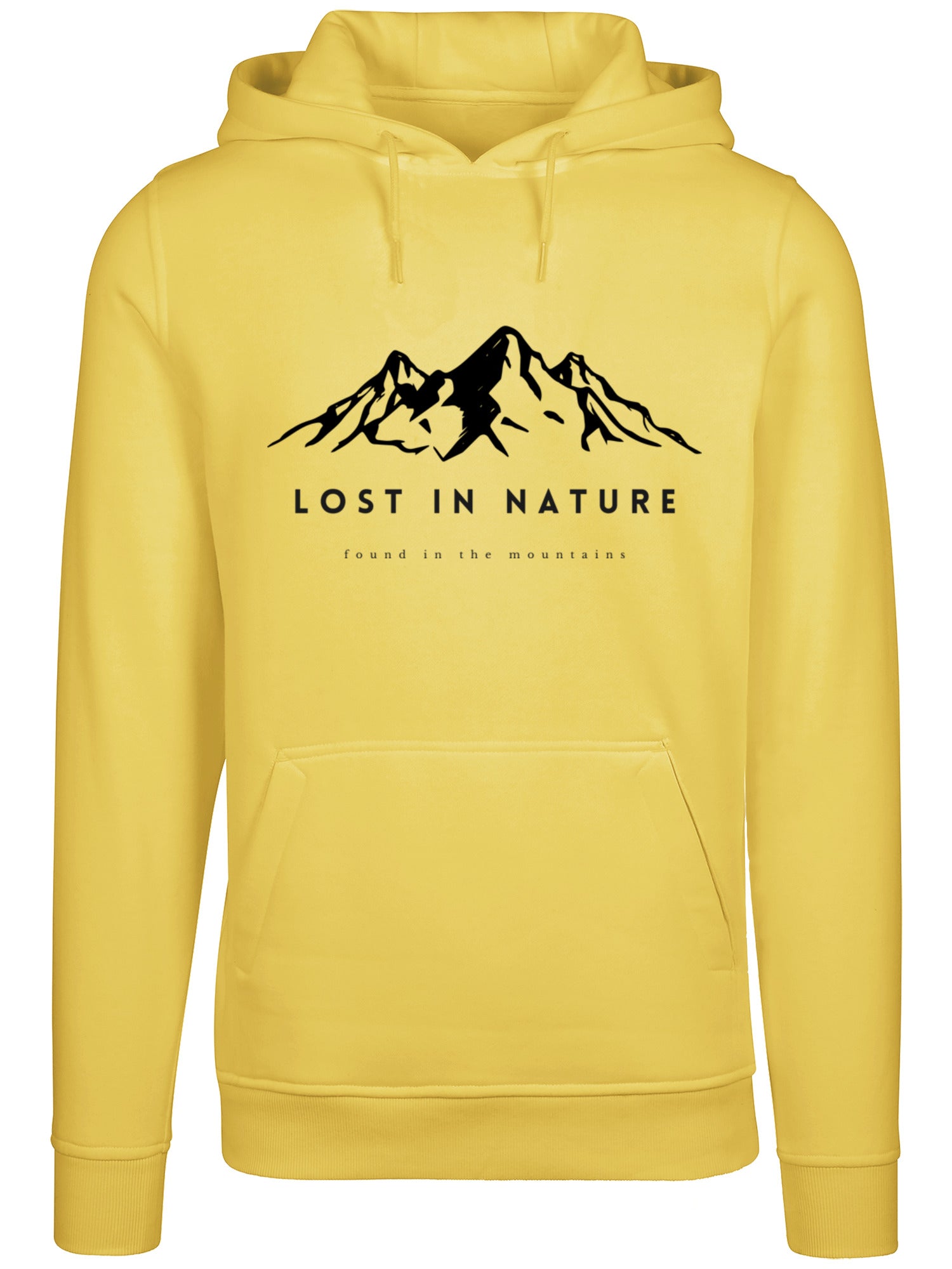 Lost in Nature Schwerer Hoodie