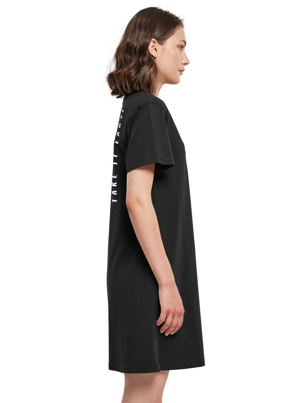 Take it Easy Text Dames T-shirt Robe