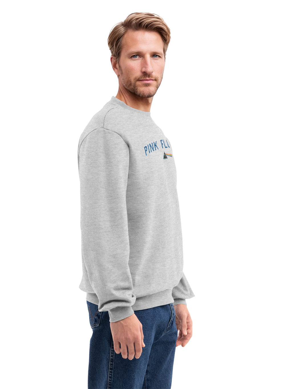 Pink Floyd College Prism with True Blanks | Suéter regular para hombres