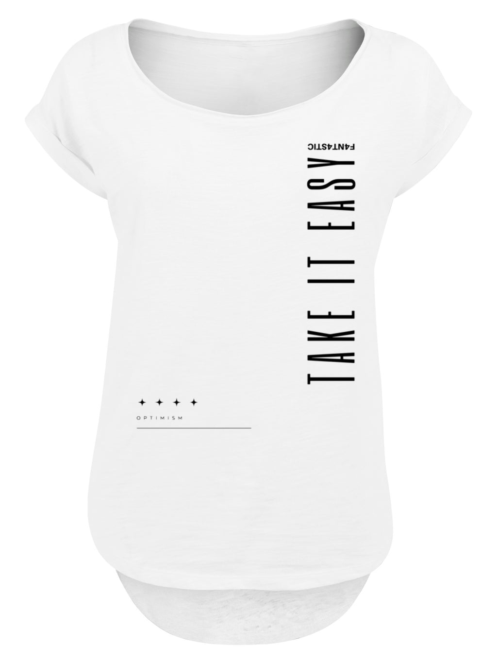 Take It Easy Damen T-shirt Lang