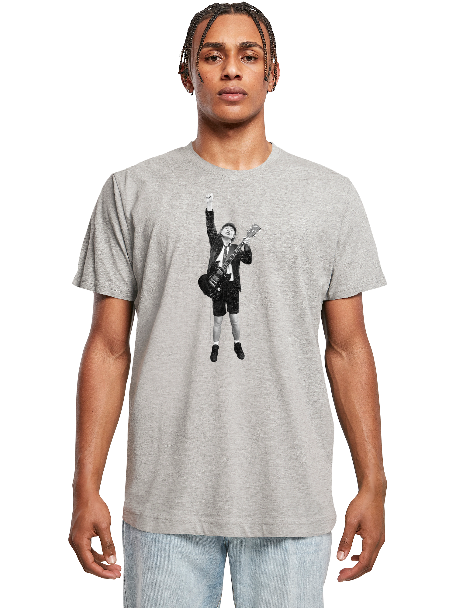 ACDC Angus Young Cut-Out-T-Shirt