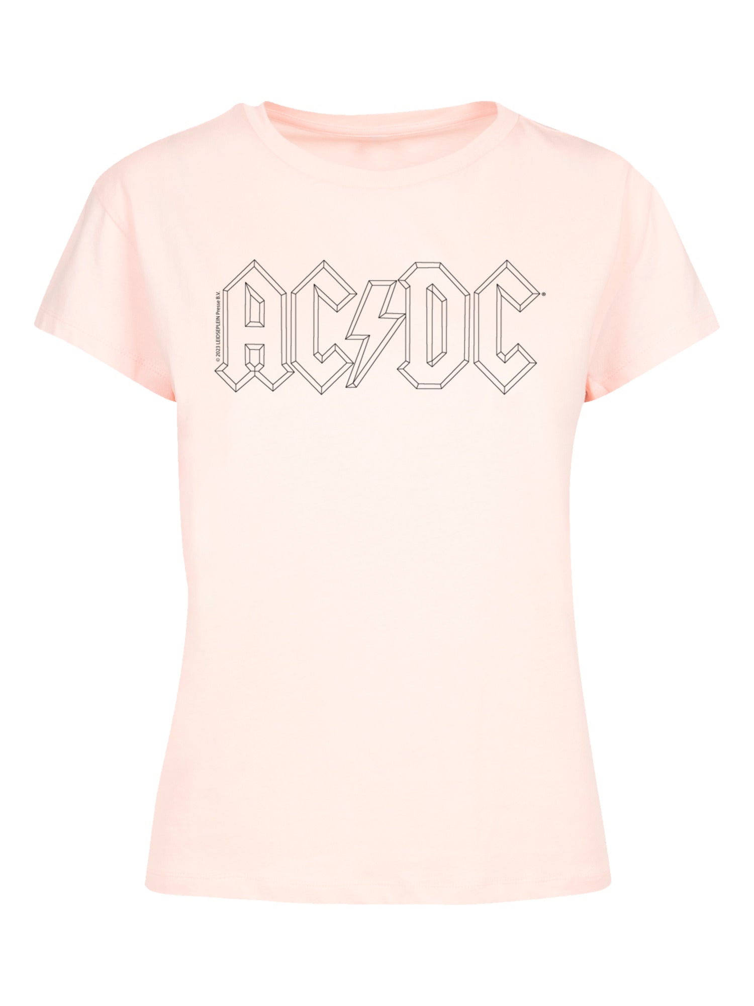 AC/DC Black Outline Logo Box T-Shirt